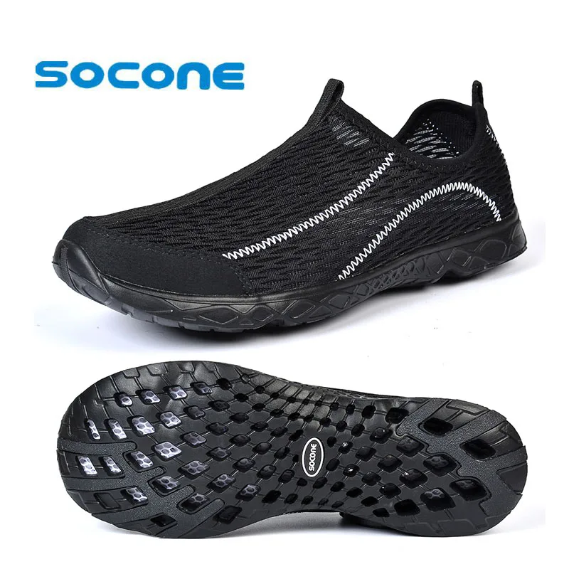 Buy SOCONE Unisex Men&Women Water Shoes Breathable