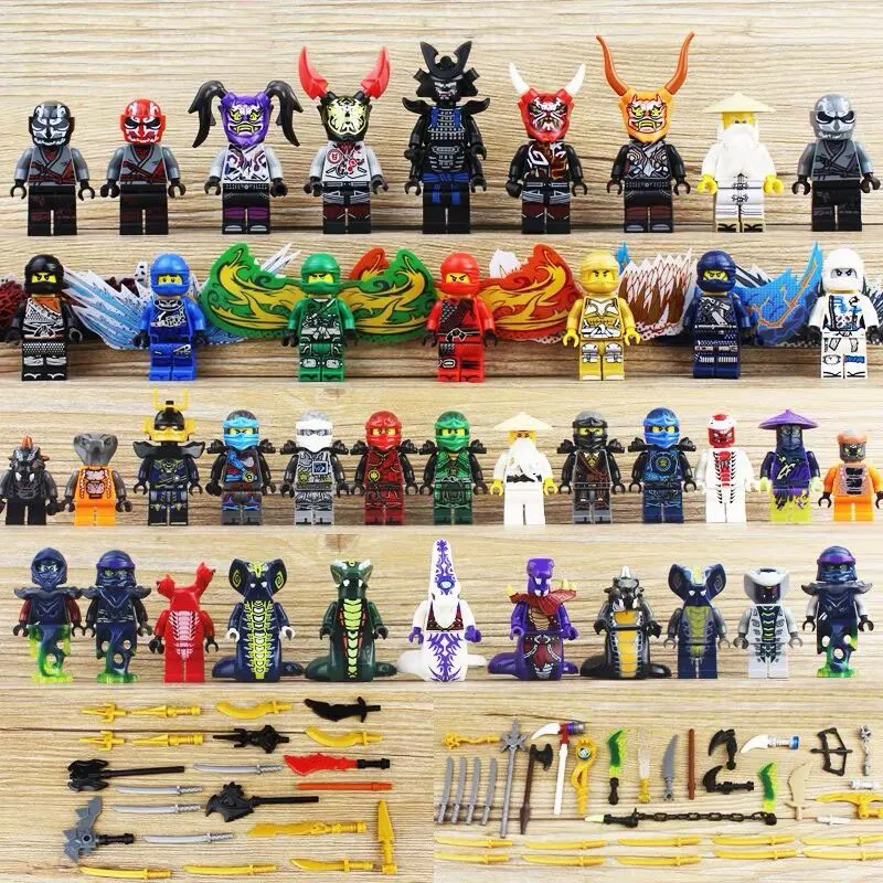 Günstig Neue Ninja Heroes Serie Figuren Set Lloyd Kompatibel Mit Legoe Ninjagoes Modell Bausteine Ziegel Kinder Spielzeug Für Kinder