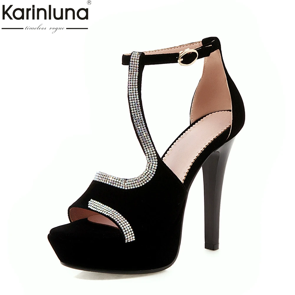 

2019 fashion gladiator sexy Big Size 43 Platform Sandals Women shoes Summer Party Date Sandals super High Heels Shoes Woman
