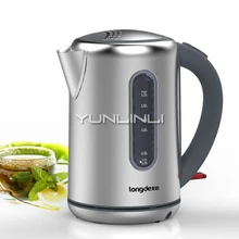 1.7л Электрический чайник из нержавеющей стали Электрический бойлер бытовой электрический чайник LD-K3003A-1