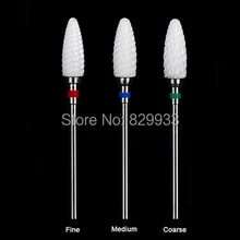 Резак для ног ногтей керамический бор, фреза белый Chiropody Podiatry Маникюр Педикюр электрическая машинка для маникюра салон прибор для удаления кутикулы инструменты