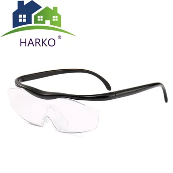 

Harko 1.8 times Magnifying Glass Reading Glasses Big Vision 300% Magnification Presbyopic Glasses Magnifier Eyewear