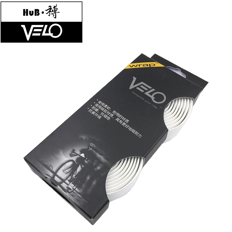 

VELO VLT-011 Road Bike Bicycle Handlebar strap MTB Bike handle strap thick silicone Bicycle Accessories EVA Fixed Gear Bike