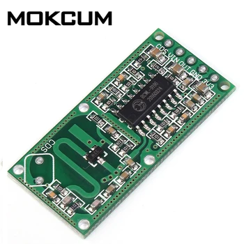 

5pcs Penetrating Detection RCWL-0516 Microwave Radar Sensor Human Body Induction Switch Module Intelligent Detector 3.3V Output