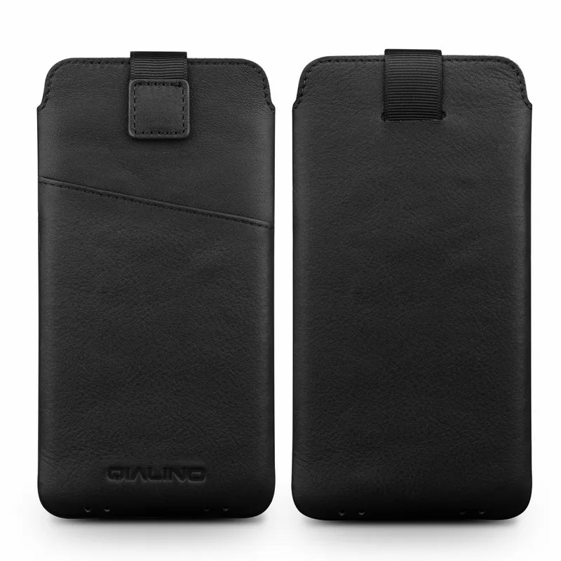 

QIALINO Pure Handmade Bag Case for Huawei P20 Pro Luxury Genuine Leather with Card Slot Phone Cover for P20 Pro for 6.1 inches