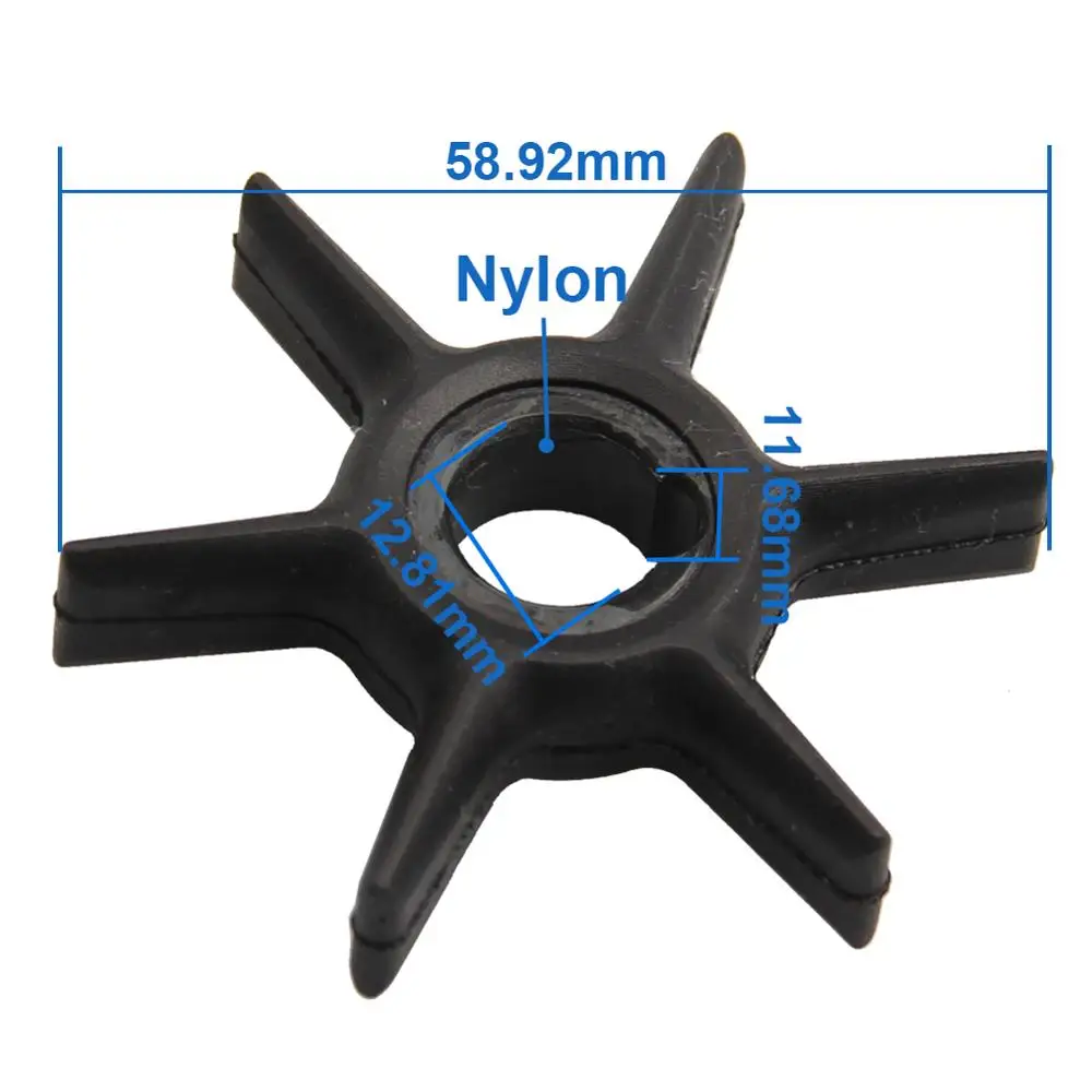 Крыльчатка водяного насоса для Mercury 47 42038 2 42038Q02 18 3062 4 8 9 10 15 л.с.|water impeller|impeller pumpimpeller