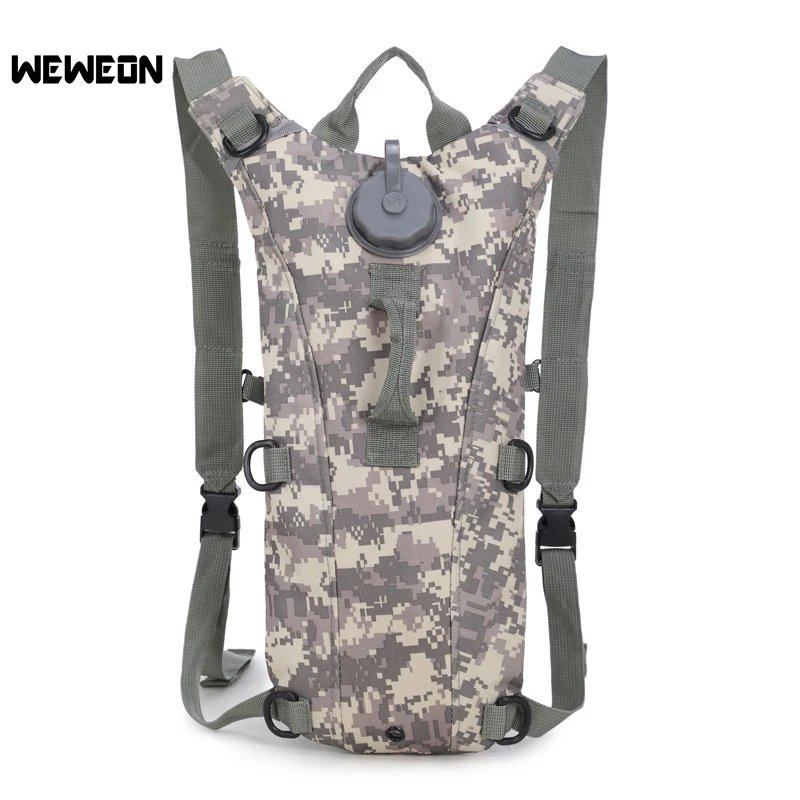 Portable Hydration Pack Camouflage Tactical Cycling 3L Water Bladder