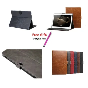 

Crazy Horse Series Case for Huawei MediaPad M2 10 M2-A01W M2-A01L M2 10.0 10.1 Tablet Flip PU Leather Wallet Stand Fashion Cover