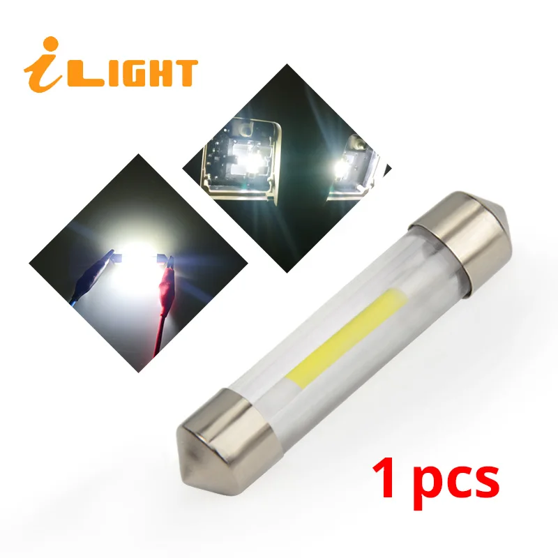 

1Pc C5W 31MM 36MM 39MM 41MM Car Interior Lighting C5W COB LED Reading Lights 6000K 12V 239 272 C10W Light Bulbs For Cars iLight
