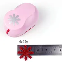 1,5 см-7,6 см в форме ромашки, Детские ручные дыроколы для рукоделия, cortador de papel de scrapbook, EVA пенопластовый дырокол, бумажный Дырокол