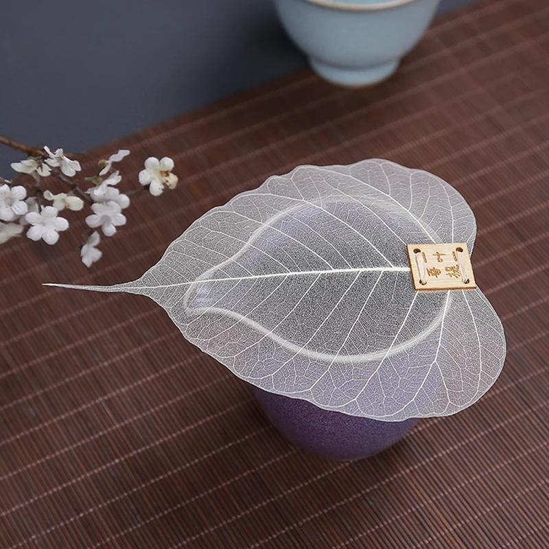 

Tea strainers Leaf Tea Filter Leaves shape bodhi leakage tea infusers access Hollow Out The Leaves Personality Filter
