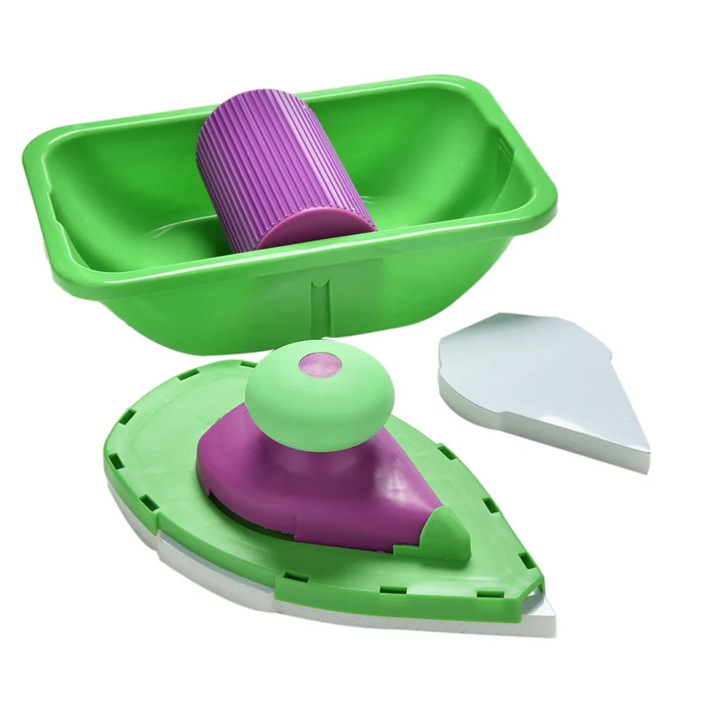 Decorative Paint Roller And Tray Set Painting Brush Paint Pad Pro Point