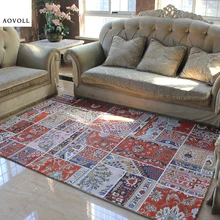 AOVOLL ковры для гостиной, Классические мягкие ковры в богемном стиле, коврики для спальни, коврик для гостиной, аксессуары для стола