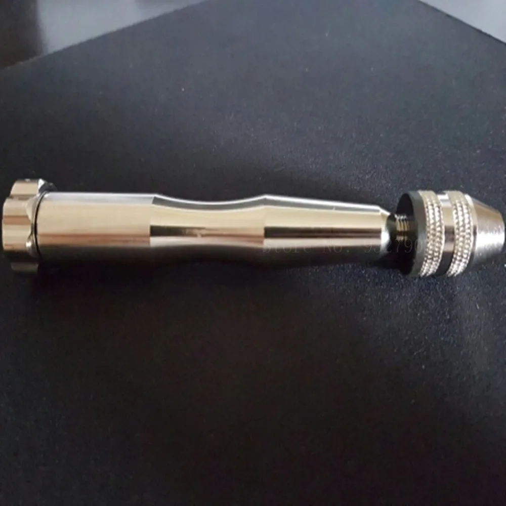 Mini Micro Aluminum Hand Twist Drill With Keyless Chuck