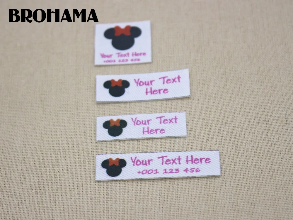 Custom name label, children's clothing label, ironing label, boy and