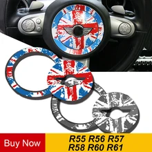 PVC Vinil direksiyon Merkezi Araba Sticker Çıkartması Iç Dekorasyon MINI COOPER JCW S Countryman R55 R56 R57 R58 R60 r61