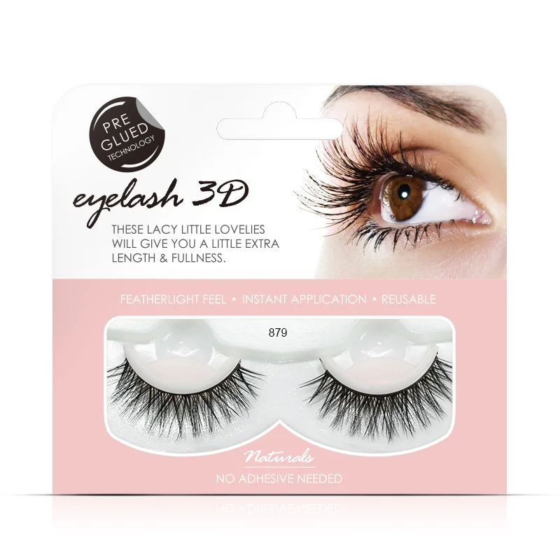 

Shozy 3D Handmade Self Adhesive Eyelashes Make up False Eyelashes Extension Natural Long Self-adhesive Eyelahses-SAFX879