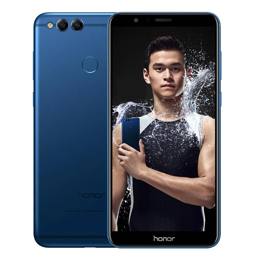 HUAWEI Honor 7X5 93 дюймов FHD + 4G смартфон полный экран Восьмиядерный 2 4 ГГц Гб ram 32 ГБ rom 16MP