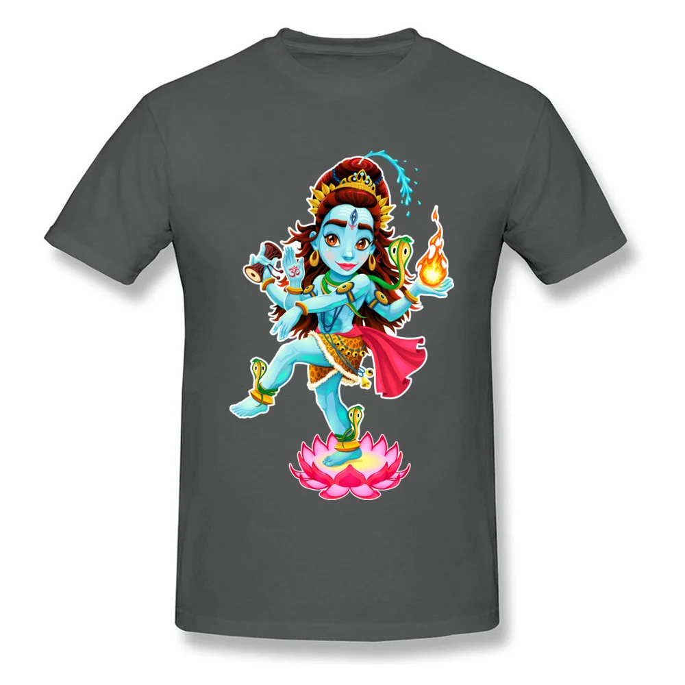 Cute Men T-Shirt Round Collar Short Sleeve 100% Cotton Dance of Shiva Tops Tees Custom Sweatshirts Wholesale Dance of Shiva carbon