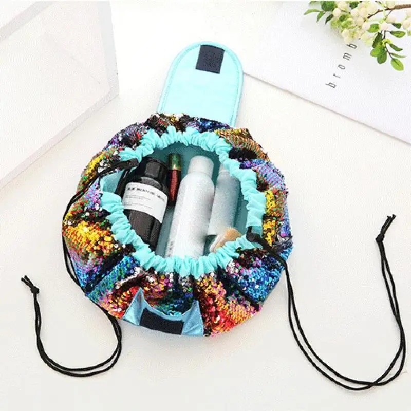 Women Drawstring Travel Portabl Organizer Large Capacity Drawstring