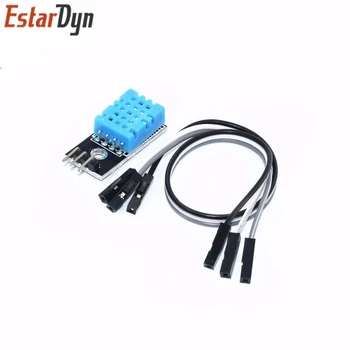 

Free Shipping DHT11 Temperature and Relative Humidity Sensor Module With Cable H22