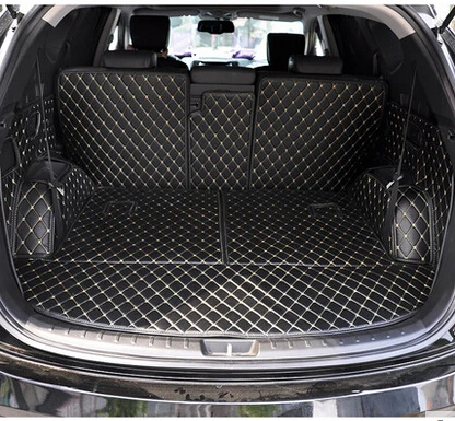 Good quality! Special trunk mats for Hyundai Grand Santa ... Good quality! Special trunk mats for Hyundai Grand Santa ...
