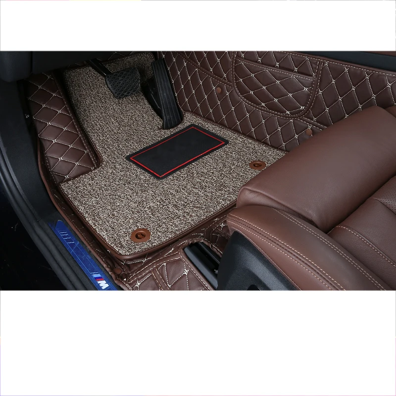 Us 158 0 21 Off Lsrtw2017 Fiber Leather Car Interior Floor Mat For Bmw X5 2019 2020 2021 G05 In Interior Mouldings From Automobiles Motorcycles On