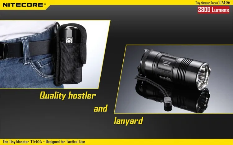 Preço de atacado Nitecore TM06 Tactical LED