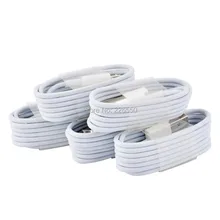 Зарядное устройство аксессуары пучки оптом 1 м/3 фута хорошее качество USB зарядное устройство кабель для телефона 7 6 5 8 Поддержка новейшая система 20 шт