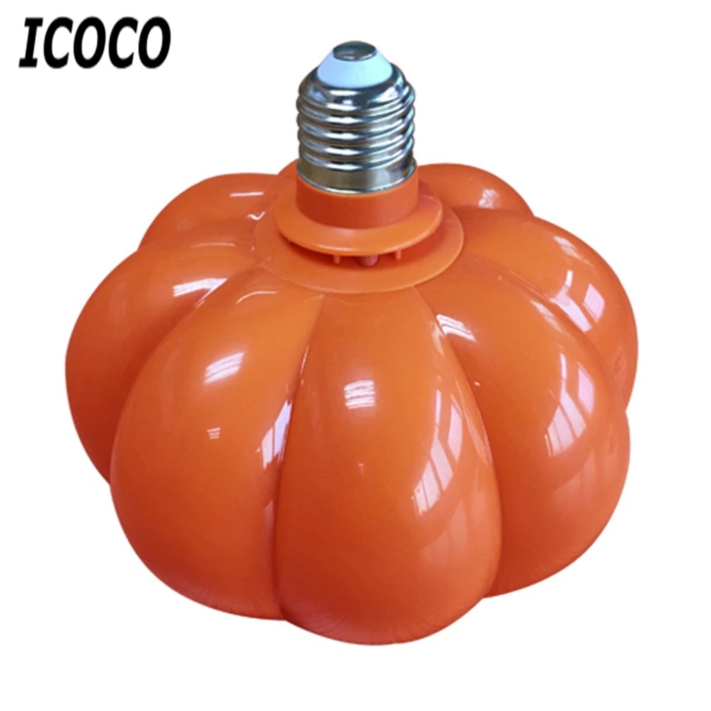 

ICOCO 1pc LED Grow Light Pumpkin Shaped Plant Growth Lamp With E26 Lamp Holder For Hydroponic Organic Soil Aquatic Indoor Plants