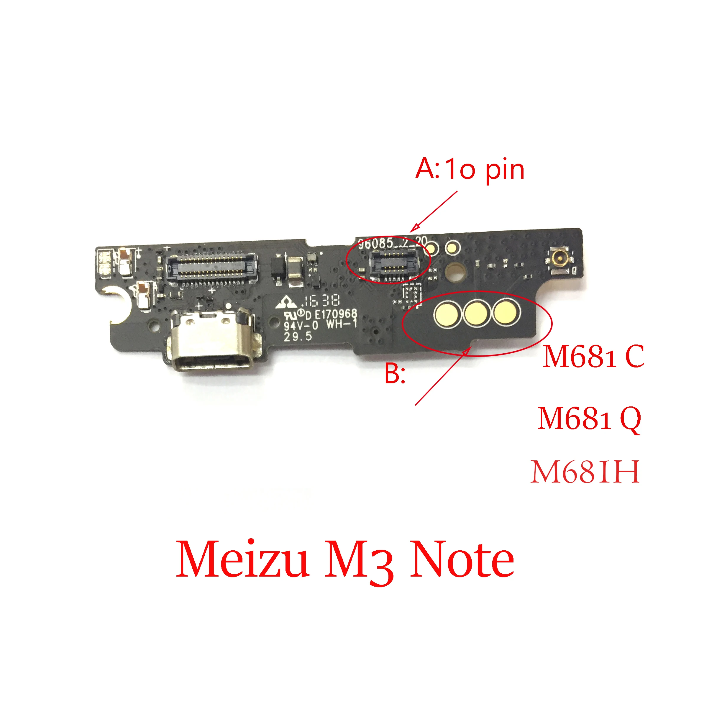 Док-разъем Micro USB зарядное устройство зарядный порт гибкий кабель для MEIZU M3 Note L681H M681H M681Q M681C meilan Note 3