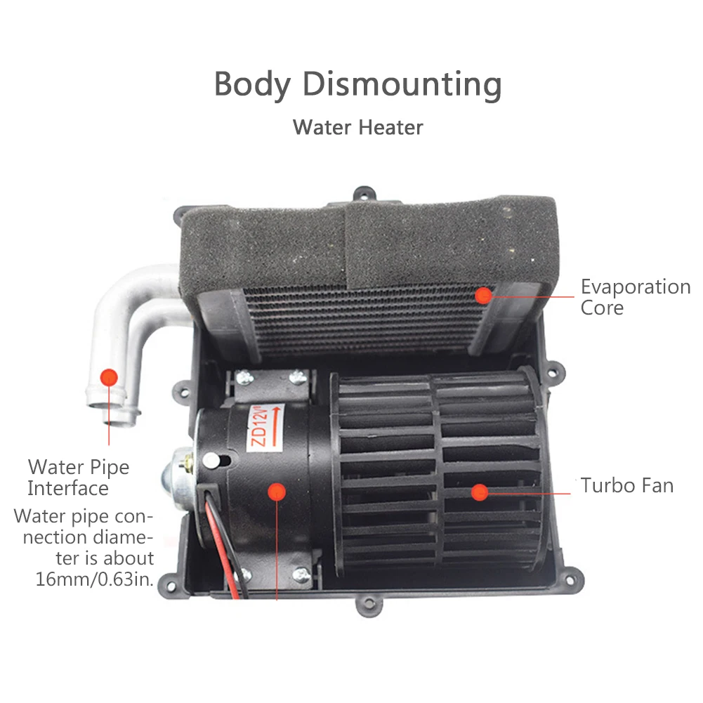 Нагреватель 12v 24v Автомобильный подогреватель воды быстрый нагрев воды нагреватель потепление размораживания