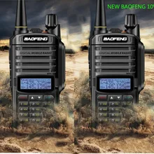 Новинка, 2 шт., uv-9r plus, с мощностью 10 Вт, 4800 мА/ч, двухдиапазонный cb ham радио, hf трансивер, портативная рация, 10 км, двухстороннее радио Новинка, 2 шт., uv-9r plus, с мощностью 10 Вт, 4800 мА/ч, двухдиапазонный cb ham радио, hf трансивер, портативная рация, 10 км, двухстороннее радио