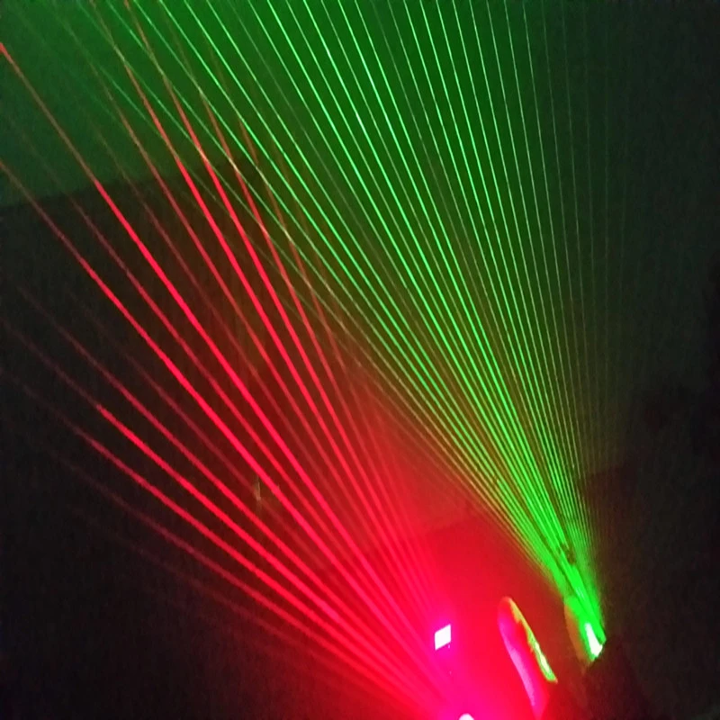 Red Green Laser Gloves  (10)