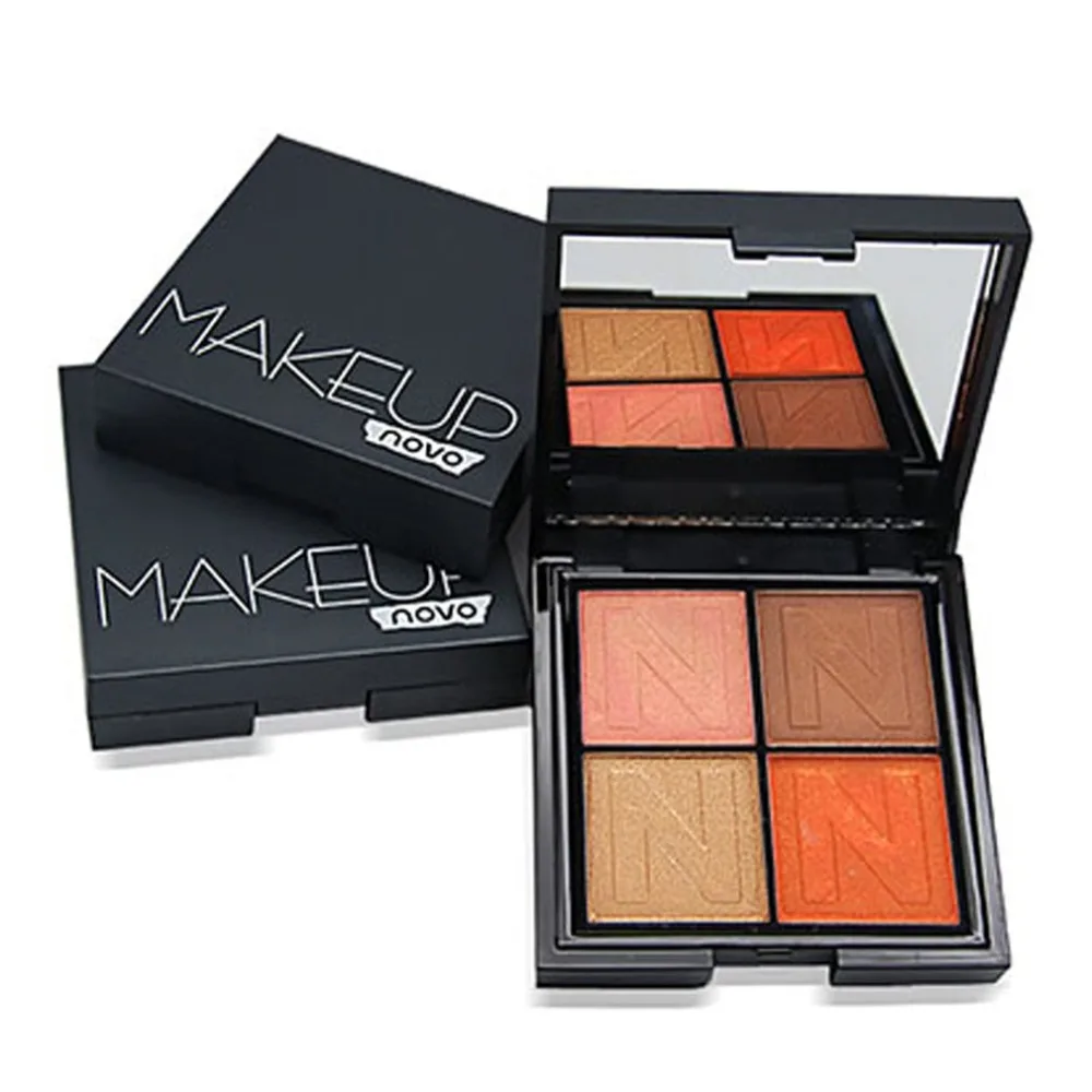

NV5125 4 Colors Cosmetic Makeup Eye Shadow Long Lasting Eye Shadow Makeup Palette 2018 NEW SELLING