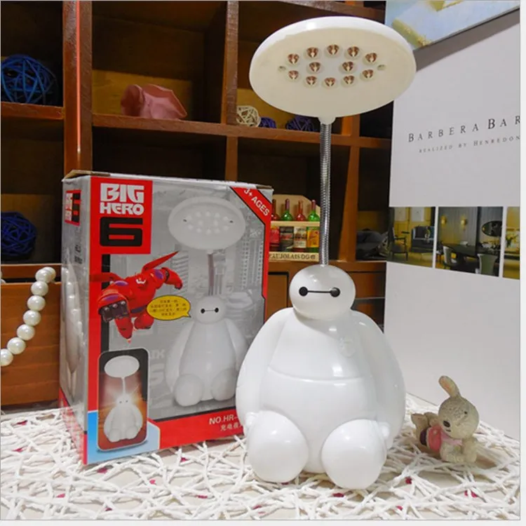 

TUDA Cartoon big white Lamp Learning LED Nightlight Children Creative Folding Table Lamp Eye Protection Desk Lamp