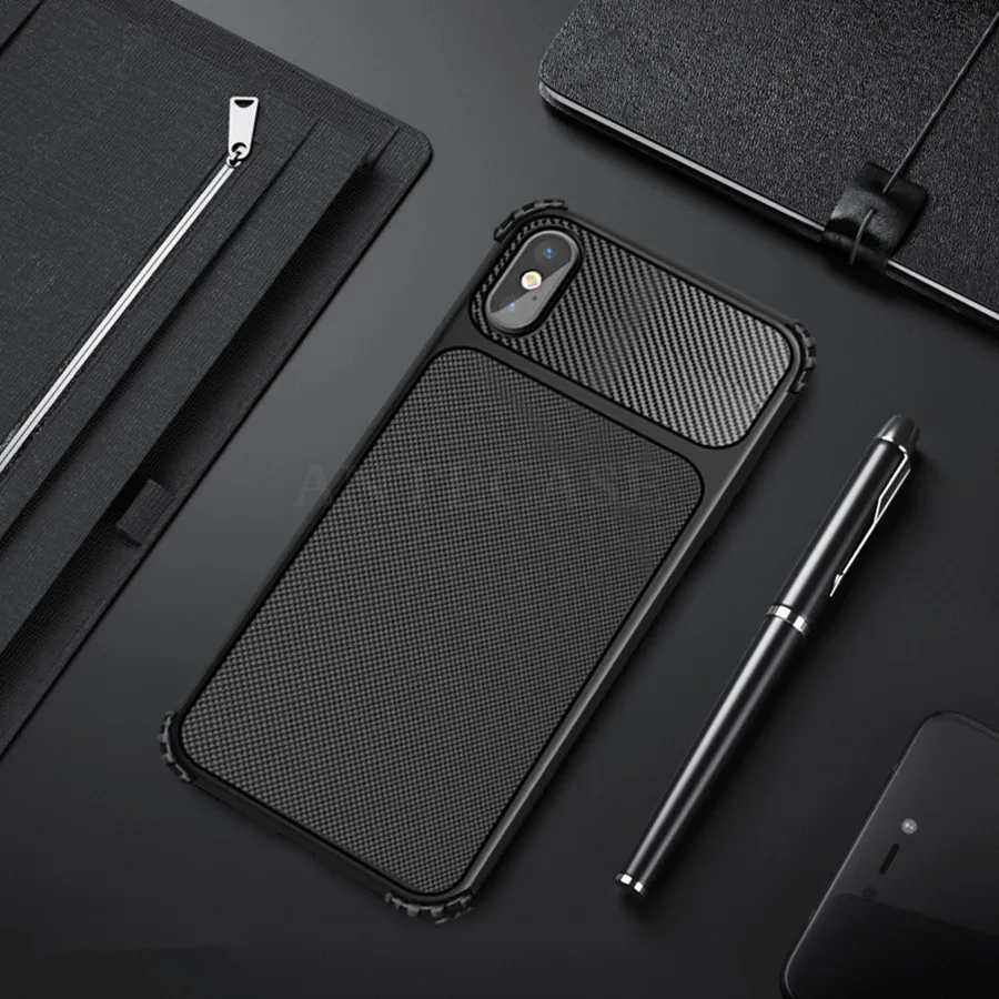 

New Arrival Non-Slip Phone Cases for iPhone XS Max Case Silicone Cover iPhone X XR 7 8 Plus Luxury Soft Cases Full Protective
