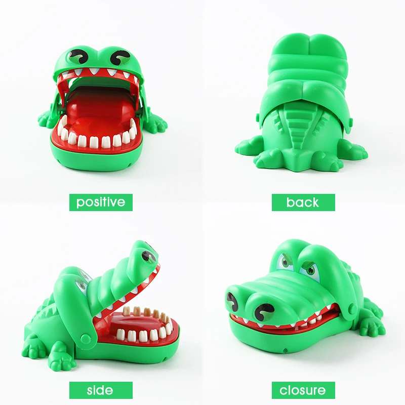 Prank Toy Trick toys Bar Party favors Family interactive games Crocodile Shark Mouth Dentist Bite Finger Game Gag Toy Funny kid