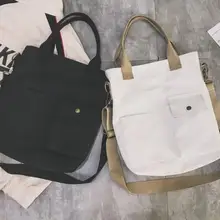 Осень и зима студент холст плеча Повседневная сумка