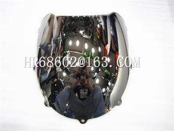 

For Suzuki GSXR 600 750 R SRAD gsxr 600 750 r 1996 1997 1998 1999 96 97 98 99 Iridium Windshield WindScreen Double Bubble