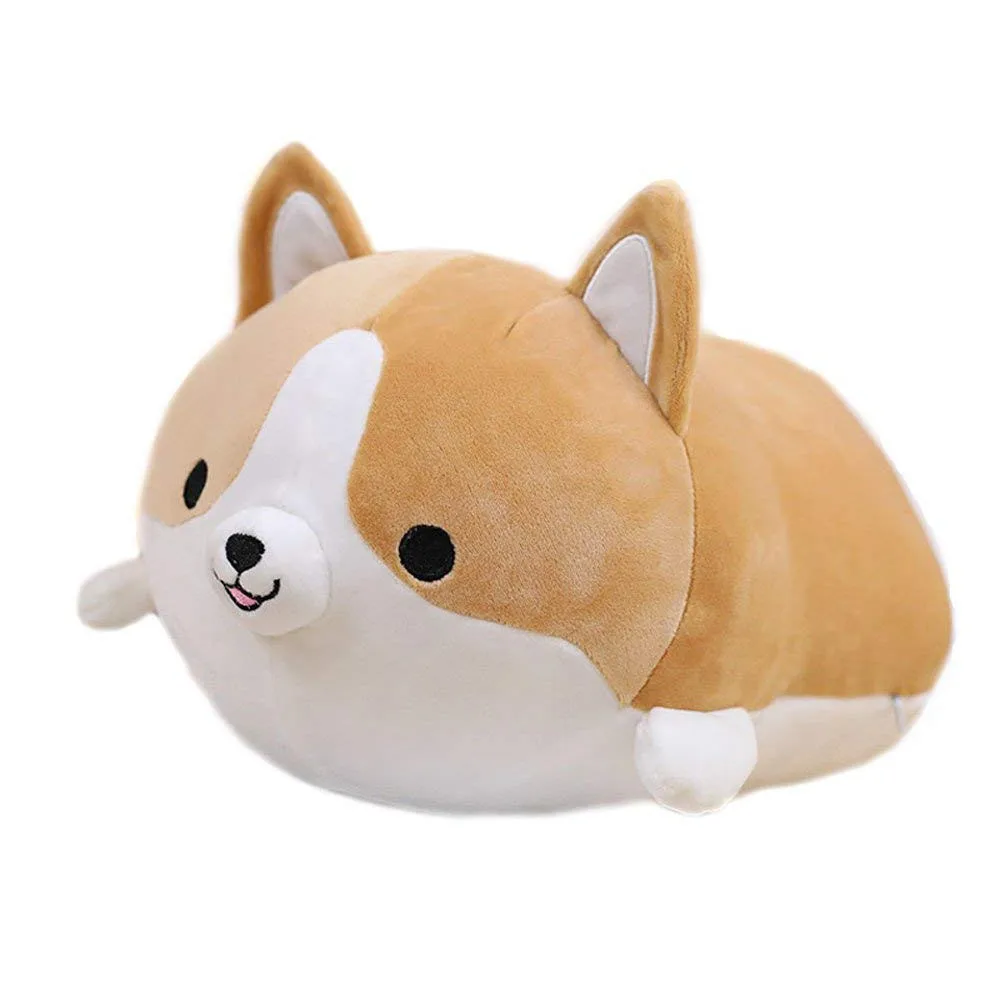 

Cute Anime Shiba Inu Plush Toy Stuffed Corgi Dog Soft Animal Pillow Lovely Cartoon Doggo Toy Gift for Kids Valentine Present