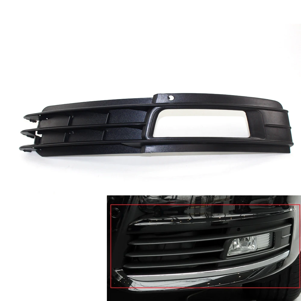 

1 pcs Fit For AUDI A6 C6 4F 09-11 Front Bumper Fog Lights Lamp Outer Grill Grille Left Sied Base 4F0 807 681 P 01C 4F0 807 681 P