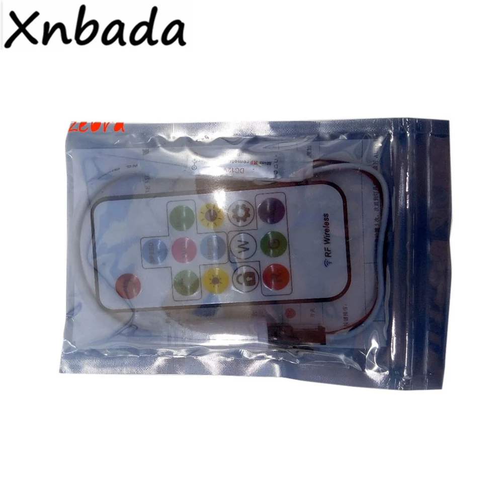 SP103E мини RGB RF Led контроллер с 14 клавишным пультом дистанционного управления для DC5V