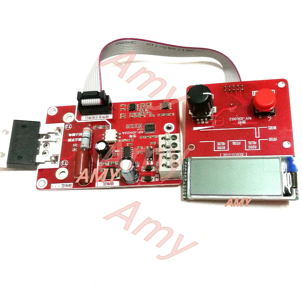 

Multi Standard encoder, double pulse spot welder, time current control panel, LCD screen, all Chinese display