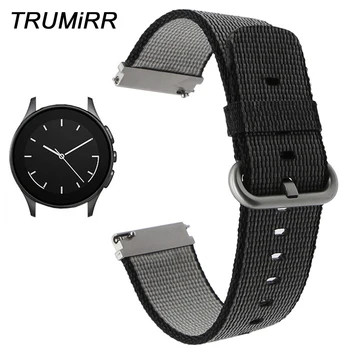 

22mm Quick Release Nylon Watchband for Vector Luna / Meridian Huawei Watch 2 Classic Cookoo Smart Watch Band Fabric Wrist Strap