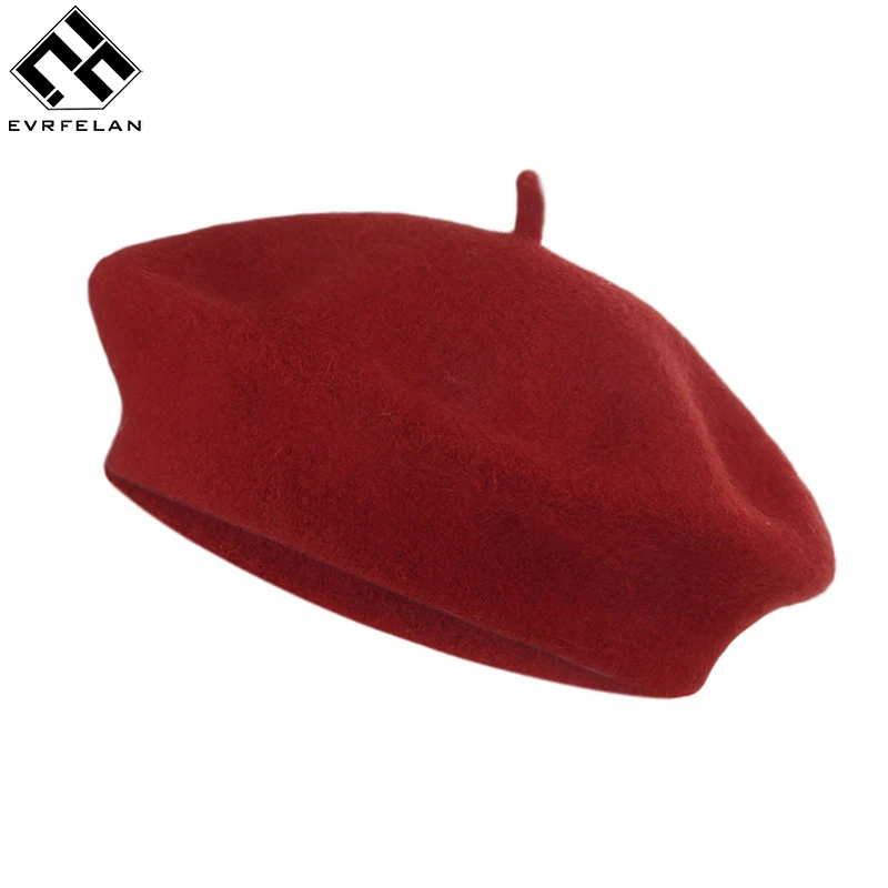 Evrfelan Children's Beret Boys Girls Winter Kids Girls Beret Hat Cap