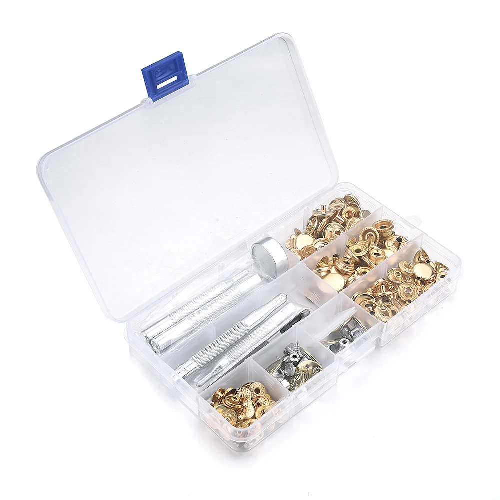 Professional Rivets Tools set color Gold pure copper no rust Press