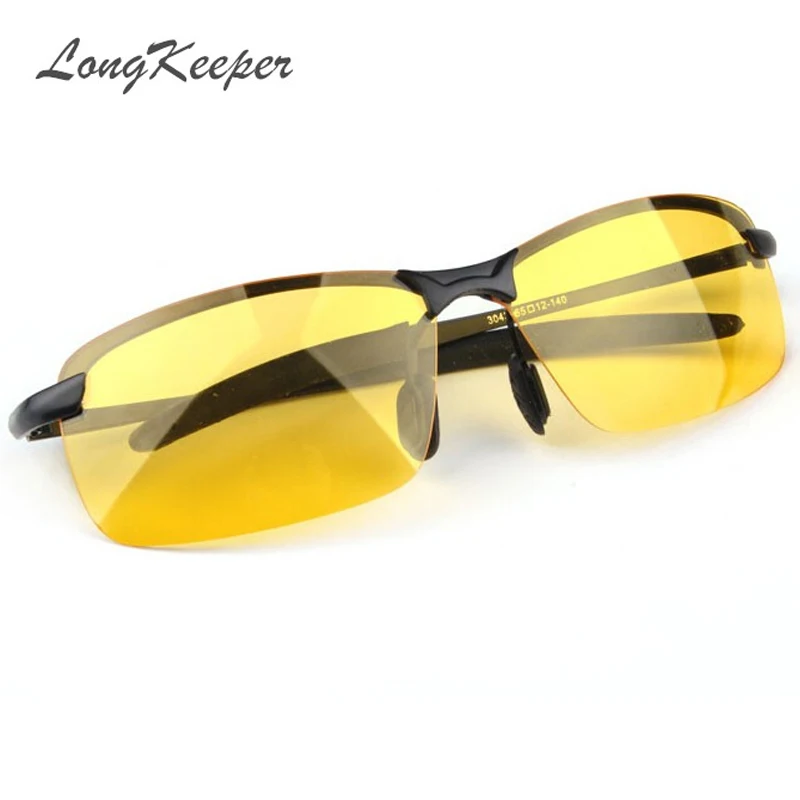 New Arrival Men's Glasses Car Drivers Night Vision Goggles Anti Glare