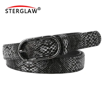 

105*1.9cm Luxus Designer Snake skin belt for women belts waistband with jeans venta caliente cintura nera donna A145