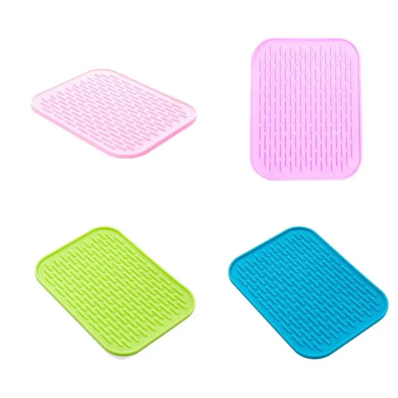rectangle high temperature induction cooker silicone pad silica gel